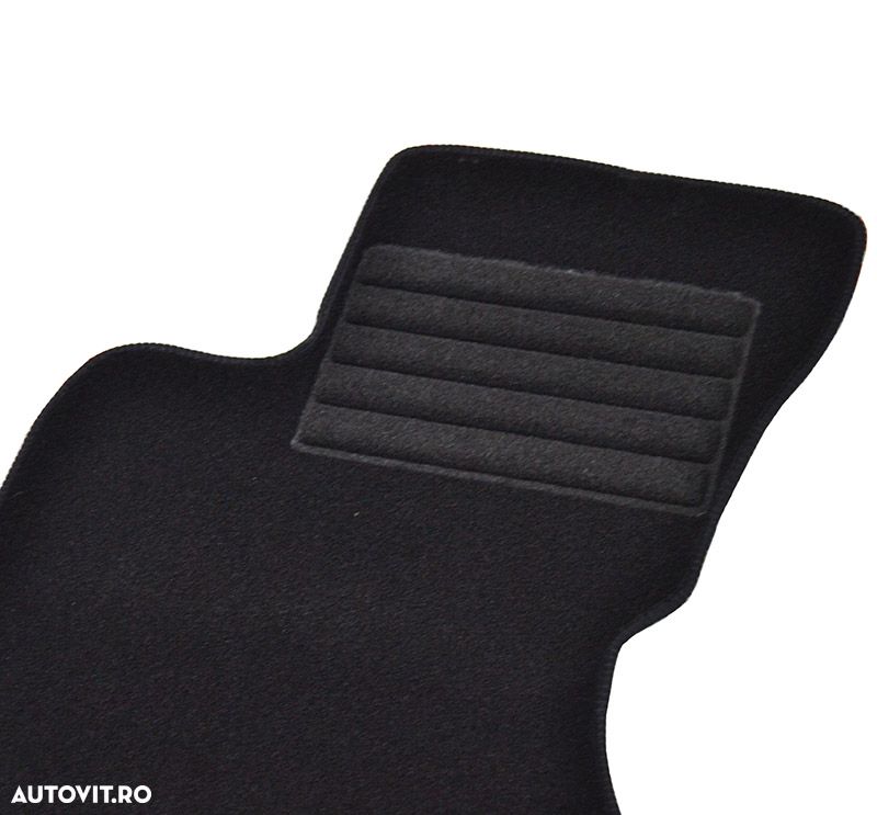 Covorase mocheta Nissan X-Trail 2007- Negre, set de 4 bucati - 2