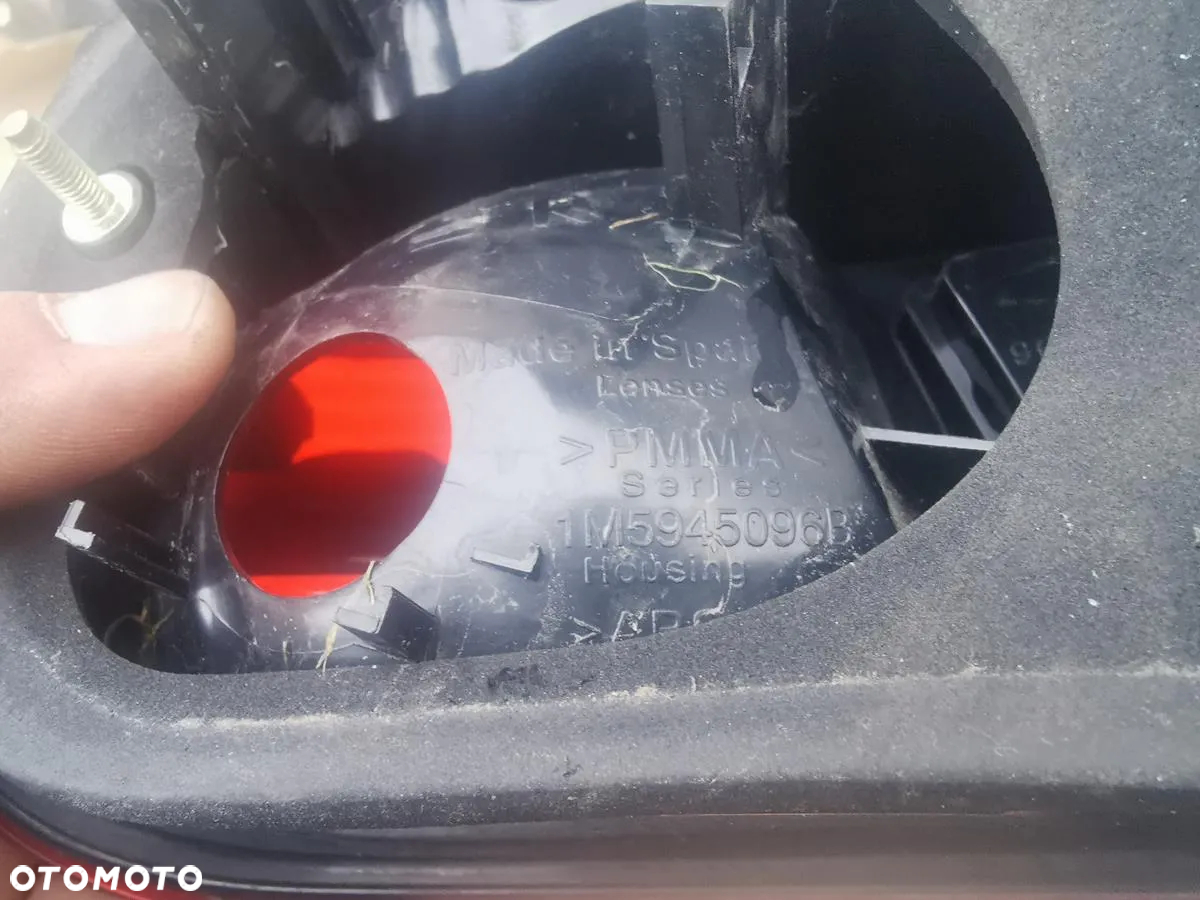 SEAT TOLEDO II LAMPA TYŁ TYLNA PRAWA LEWA ORG! WYSYŁKA - 7