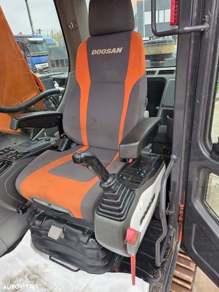 Doosan DX255LC-6, 2020, 10.849h, 25,5 tone, cupa 1,55mc, Stelute NOI, camera spate, camera dreapta, inst picon pe brate, ad sapaare 6m, posibilitate leasing 4 ani-PROMOTIE 50.900 EUR+Tva - 27