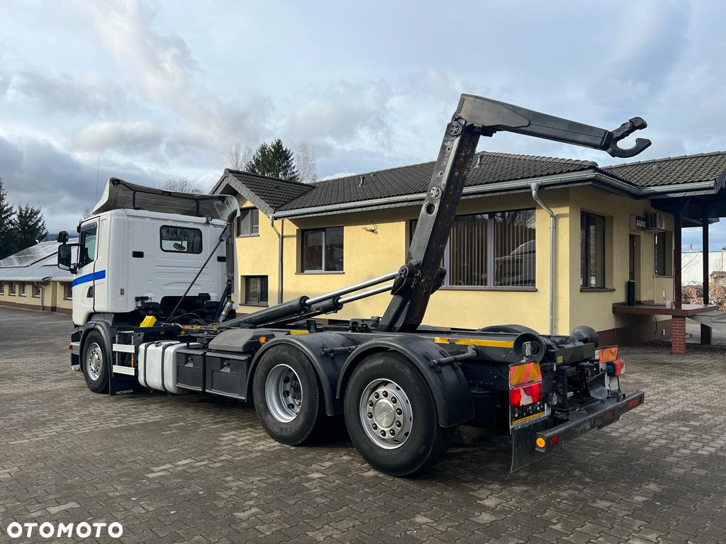 Scania R440 hakowiec, 6x2, MEILLER, pilot, 490 t.km.! - 9
