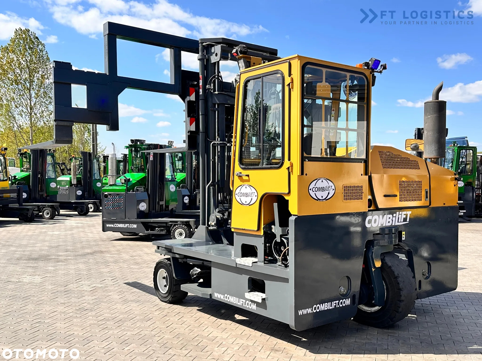 Combilift C9000 / LPG / DUPLEX / 4700MM / WOLNY SKOK / POZYCJONER / PRZESUW WIDEŁ / STAN IDEALNY - 16