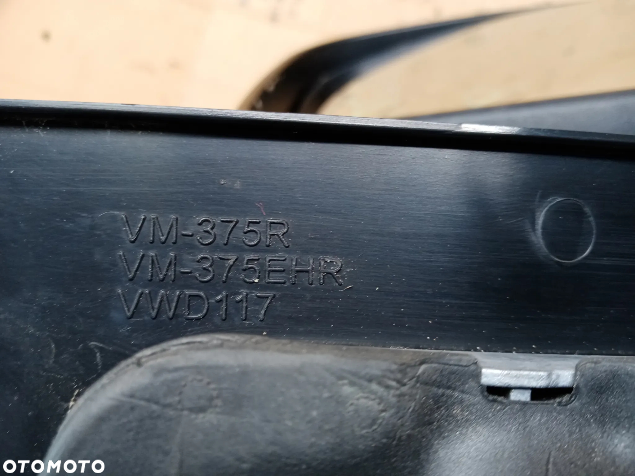 Lusterko zewnętrzne prawe manualne Europa VW Caddy III - 10
