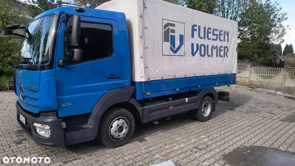 Mercedes-Benz Atego 816(818,815,821,) 57'000km! plandeka 4,2m krótki - 1
