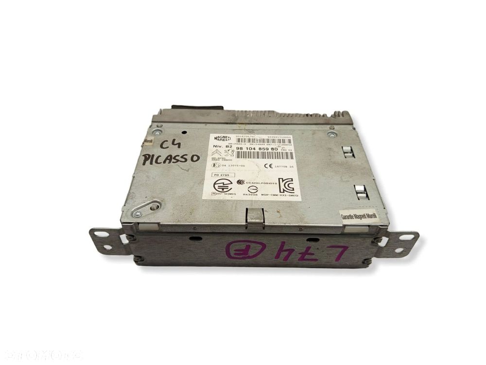 Stacja Multimedialna Radio Citroen C4 II Picasso 9810485980 - 11