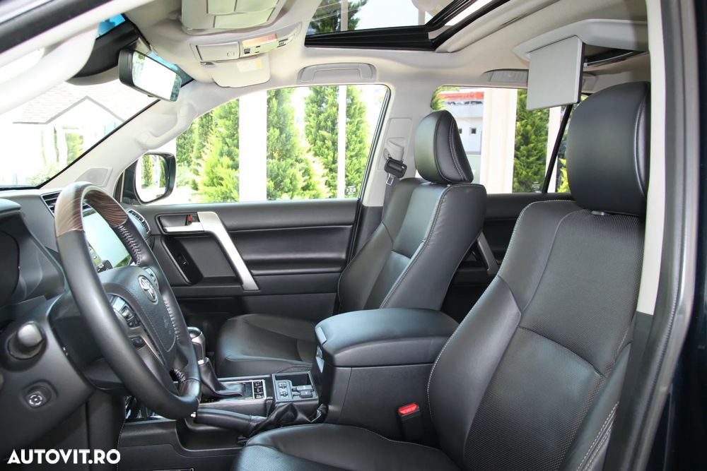 Toyota Land Cruiser 2.8l D-4D 204 CP A/T 7 locuri Luxury AVS Black - 22