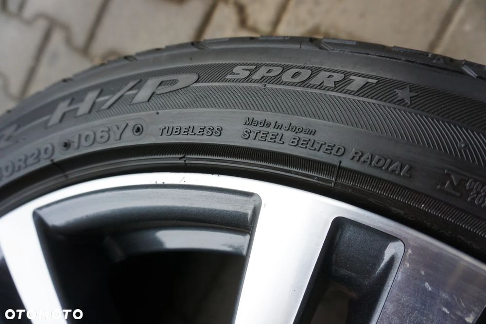 Koła 20 calowe felgi oryginalne BMW X5 Bridgestone Dueler H/P SPORT RFT * K5 - 10