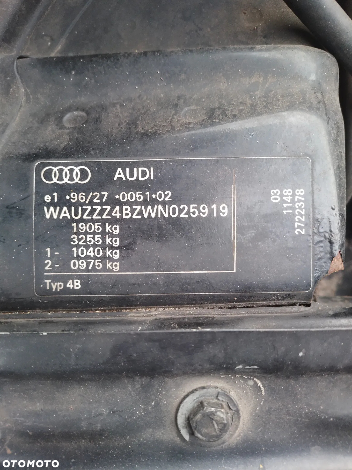 AUDI A6 C5 1.8 TURBO AEB LY9B DRZWI PRZÓD TYŁ LEWE PRAWE - 15