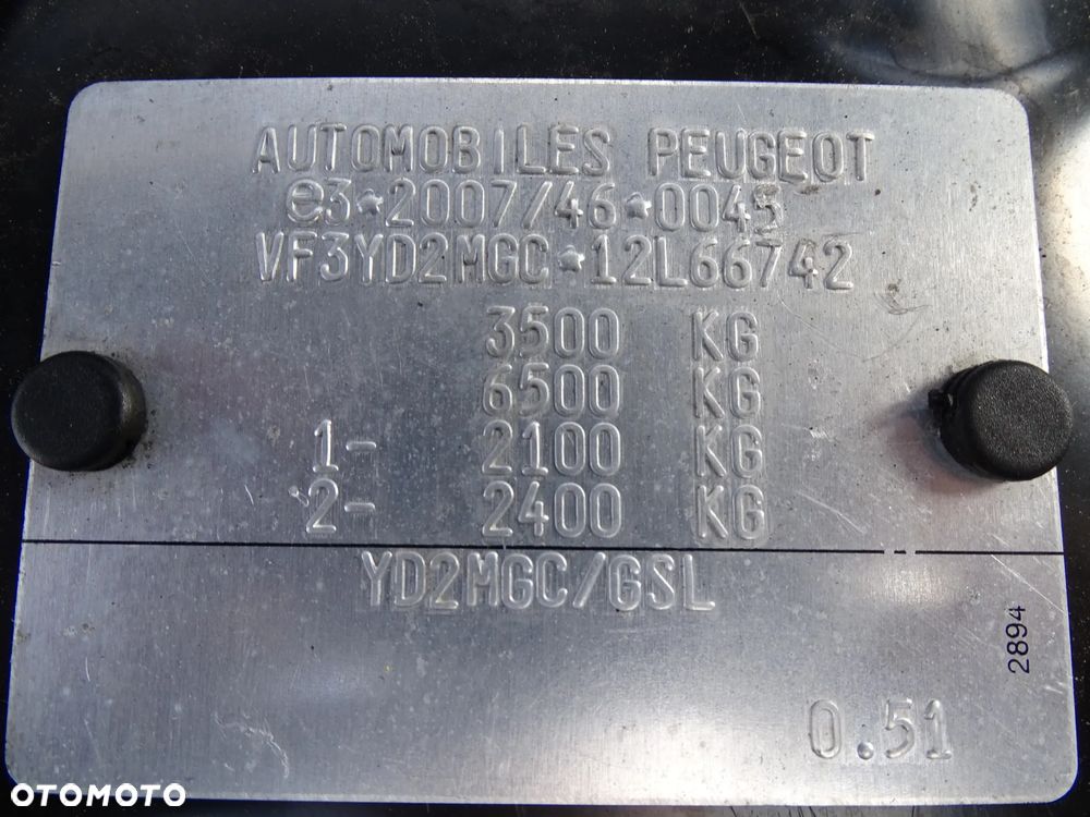 Peugeot BOXER 130 KONI ,DOKA, KLIMATYZACJA, 7 OSÓB + SKRZYNIA ,127 tys/km -dokumenty. - 11