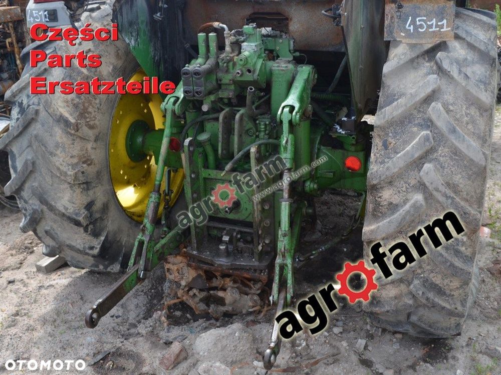 John Deere 6200SE części, skrzynia biegów, silnik - 3