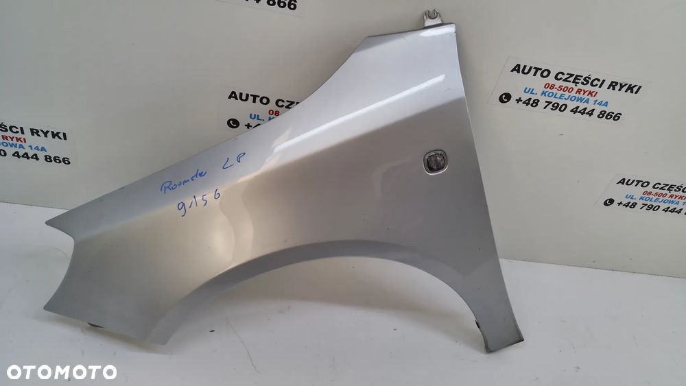 Skoda Roomster Fabia II Błotnik Lewy Przód 9156 - 1
