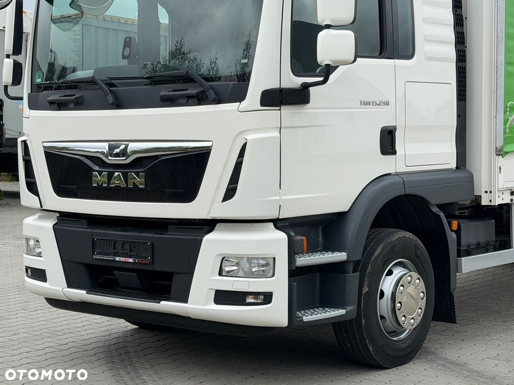 MAN TGM 15.290 / FIRANKA / WINDA / 18 EUROPALET / EURO 6 / DWA ŁÓŻKA / 8 120 KG ŁADOWNOŚCI / 2018 ROK / SPROWADZONY - 10