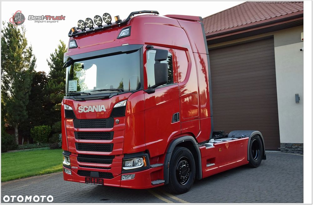 Scania S450 / FULL LED / KLIMA POST. / RETARDER / ZBIORNIKI  1400 L /  VIRTUAL COCPIT - 2