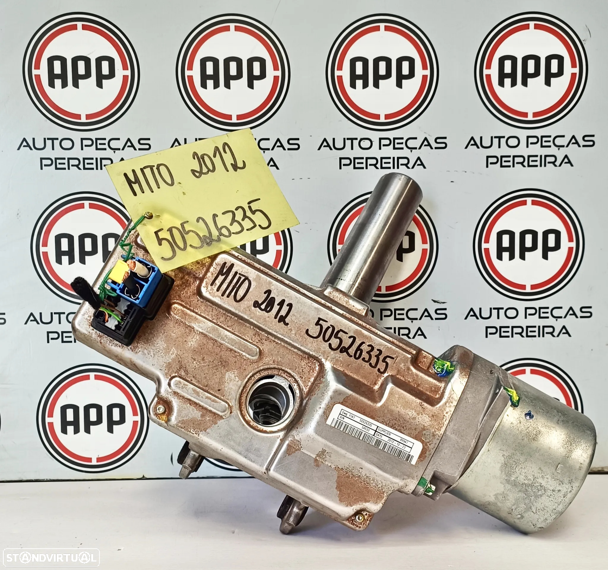 Coluna de direção assistida eléctrica Alfa Romeu Mito, referências 50526335, 50520388. - 2