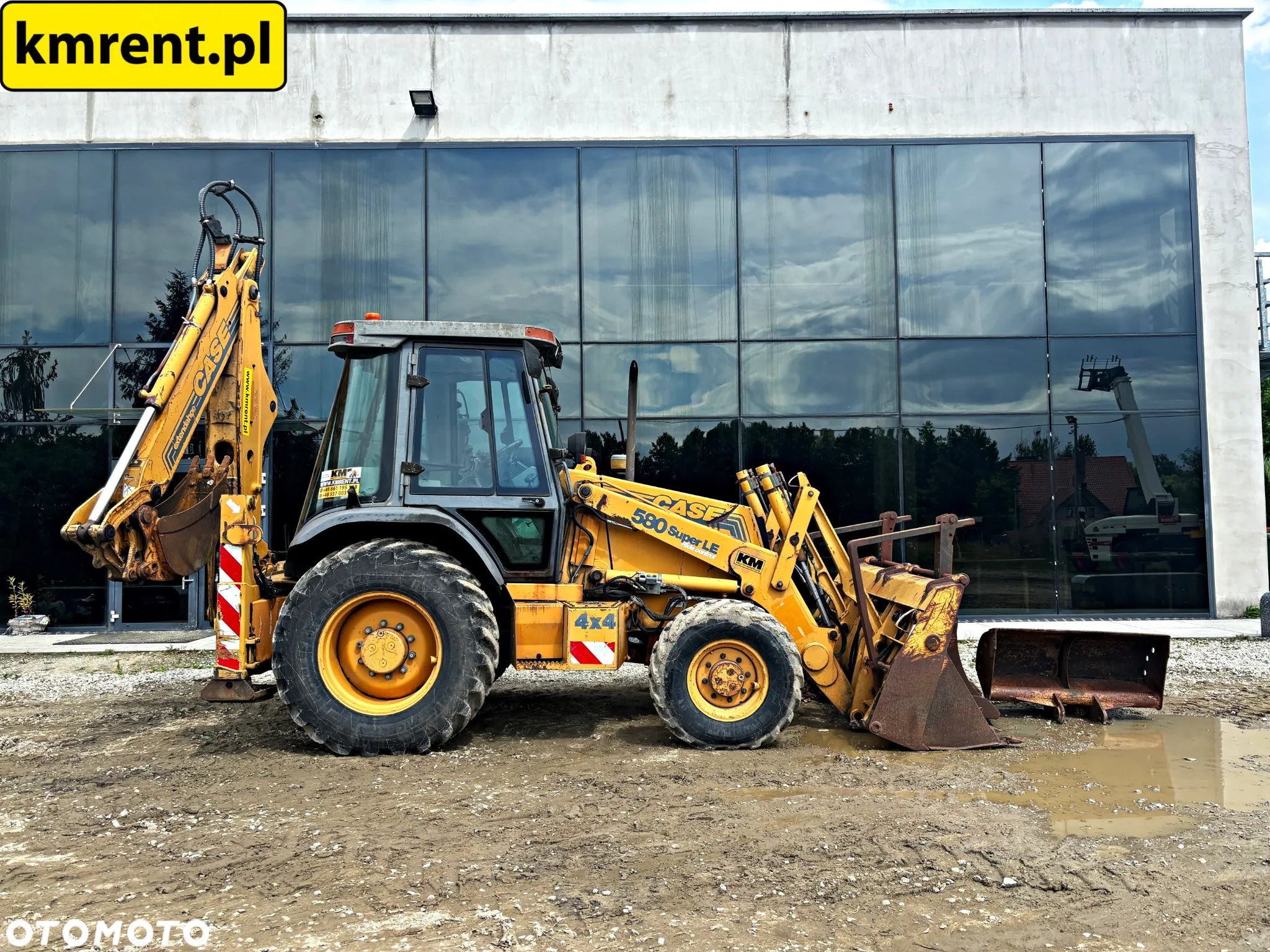Case 580 SLE KOPARKO-ŁADOWARKA 1998R. | JCB 3CX CASE 590 CAT 428 432 NEW HOLAND 110 - 1