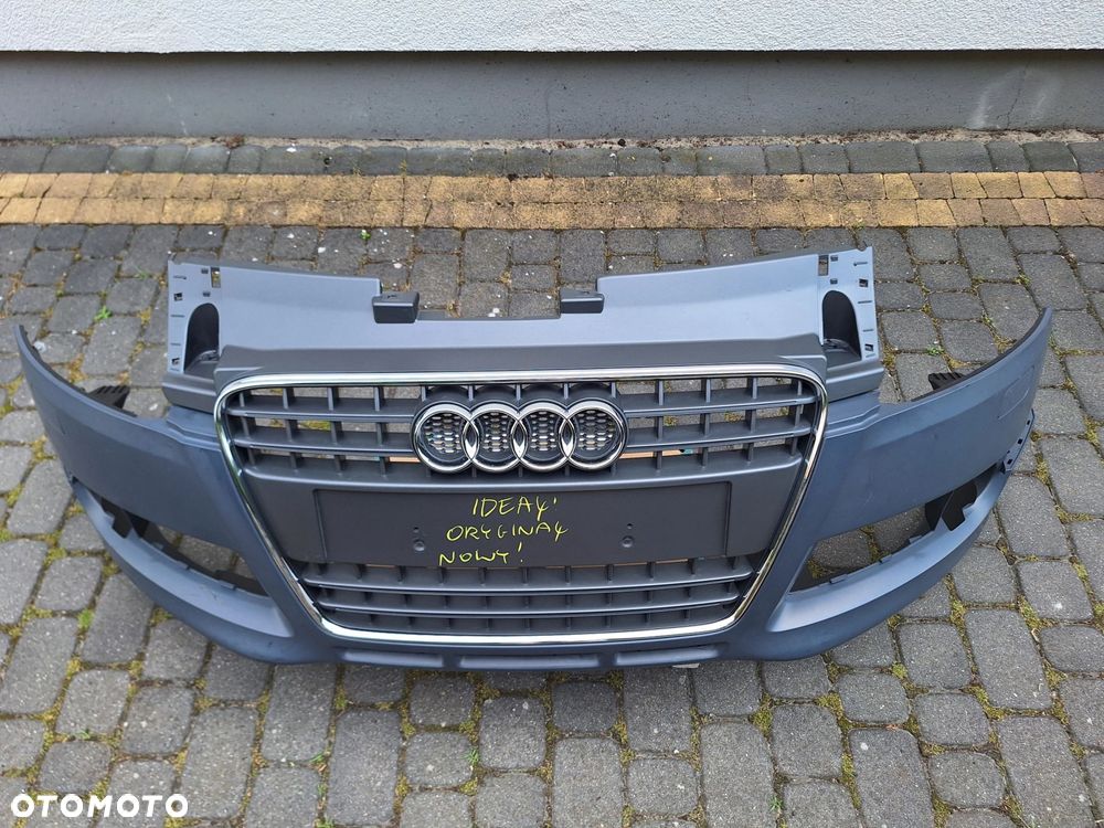 AUDI TT 8J 06-14 IDEAŁ ORYGINAŁ NOWY! ZDERZAK PRZÓD PRZEDNI+GRILL WYSYŁKA 24H - 3