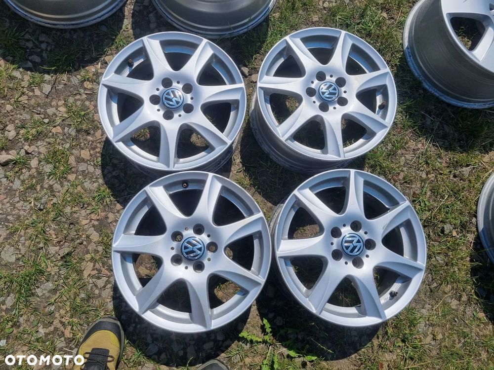 VW POLO.SEAT IBIZA,SKODA FABIA alufelgi 6X15 ET38 5x100 bdb stan 4szt. - 1