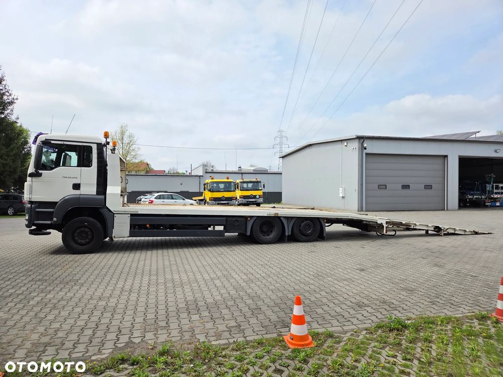 MAN TGS 26.400 6x2-4 LL - Pomoc drogowa hydrauliczne najazdy samochód specjalny po przewozu maszyn budowlanych podnośników koszowych zwyżek pojazdów i innych THORRY ZANNER - 9