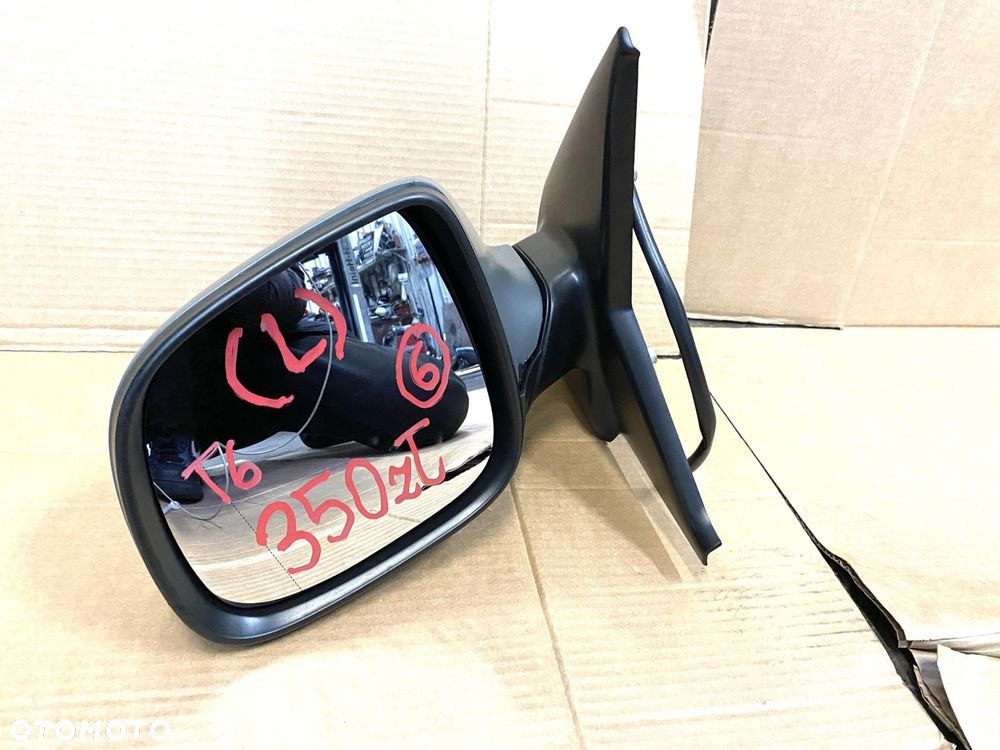 VW TRANSPORTER T6 CARAVELLE MULTIVAN 16- LUSTERKO ZEWN. LEWE NOWE - 1