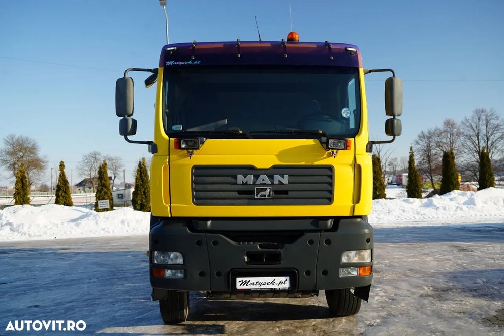 MAN TGA 26.410 / 6x4 / BASCULATOR 3 LATURĂ / MEILLER KIPER / MANUAL / - 17