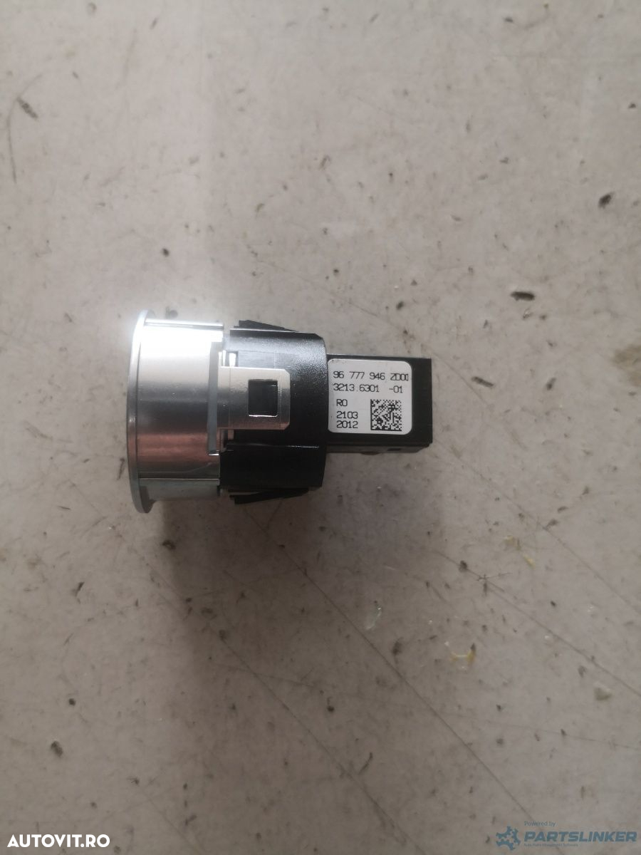 Buton Start Stop PEUGEOT 508 (8D_) [ 2010 - > ] HDi Hybrid4 AWC (RHC (DW10CTED4)) 120KW|163HP OEM 96777946 - 2
