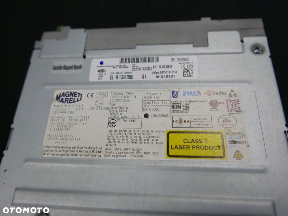 bmw f20 f21 f22 f23 radio cd nawigacja 9139895 - 2