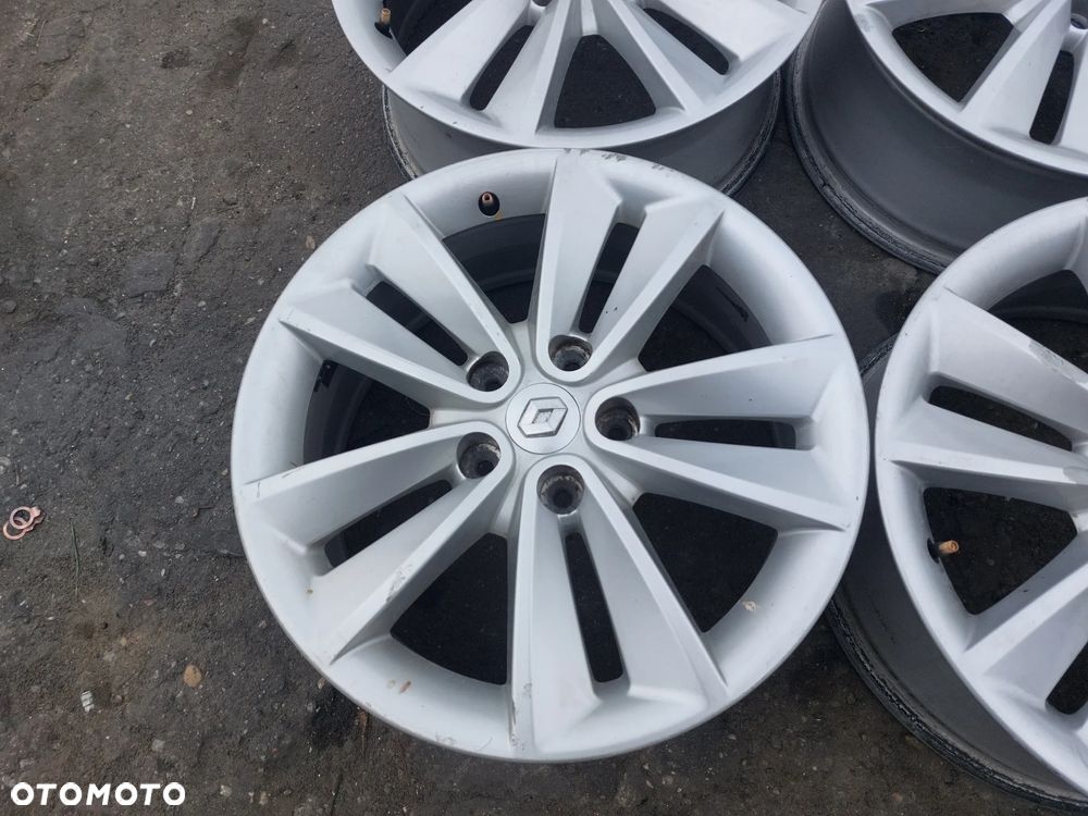 RENAULT SCENIC III MEGANE III FELGI ALUFELGI R17 7.5J ET49 5X114.3 OE RENAULT 403000066R PROSTE! - 2