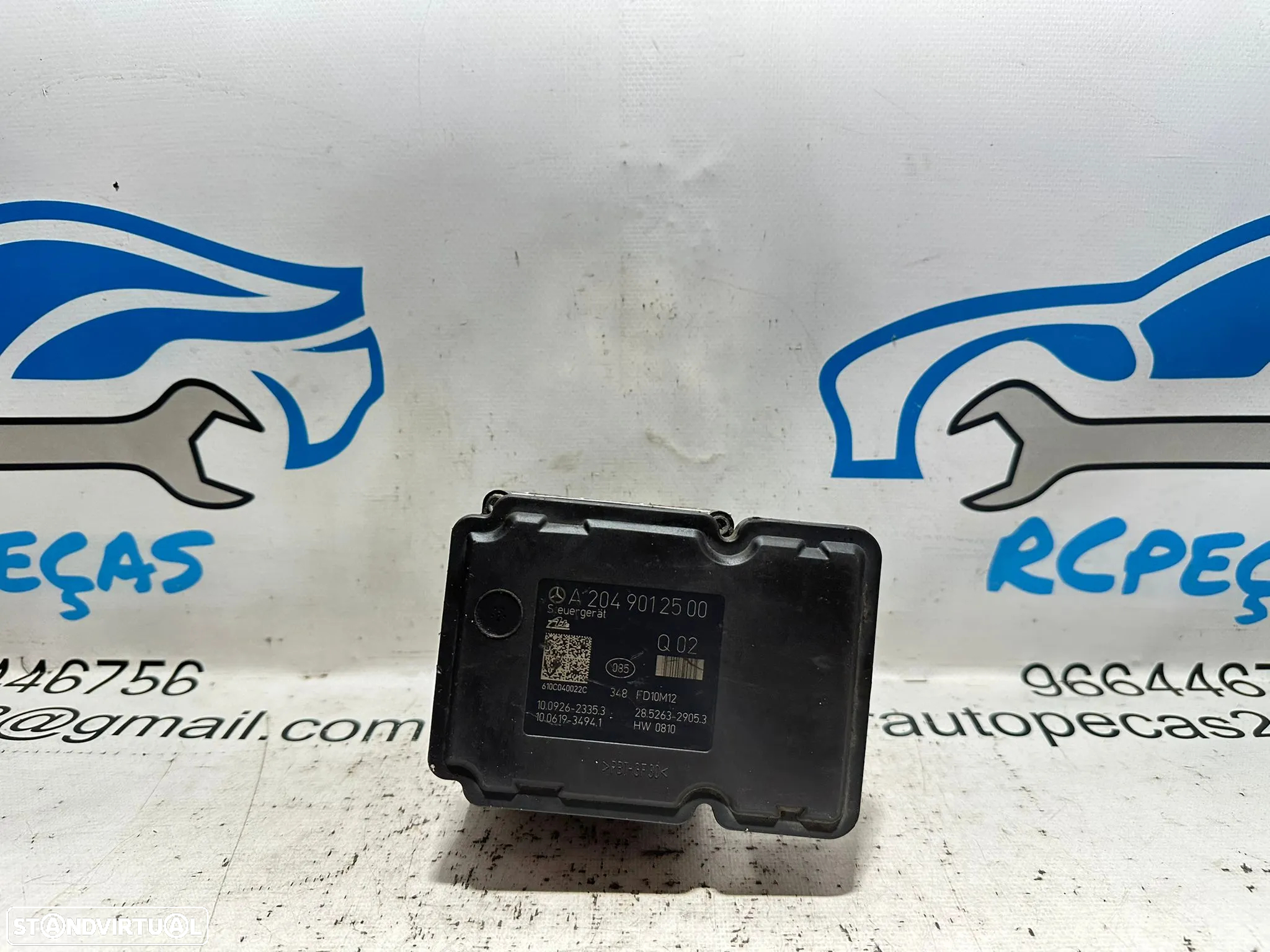 .Modulo ABS Bloco Hidráulico Mercedes Benz A 204 431 38 12 - 10.0212-0320.4 - 7