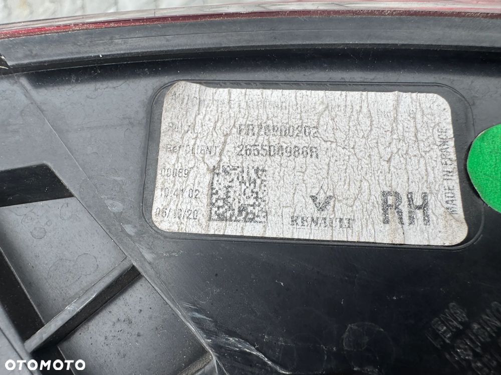 LAMPA TYŁ TYLNA PRAWA RENAULT TALISMAN LIFT SEDAN - 6