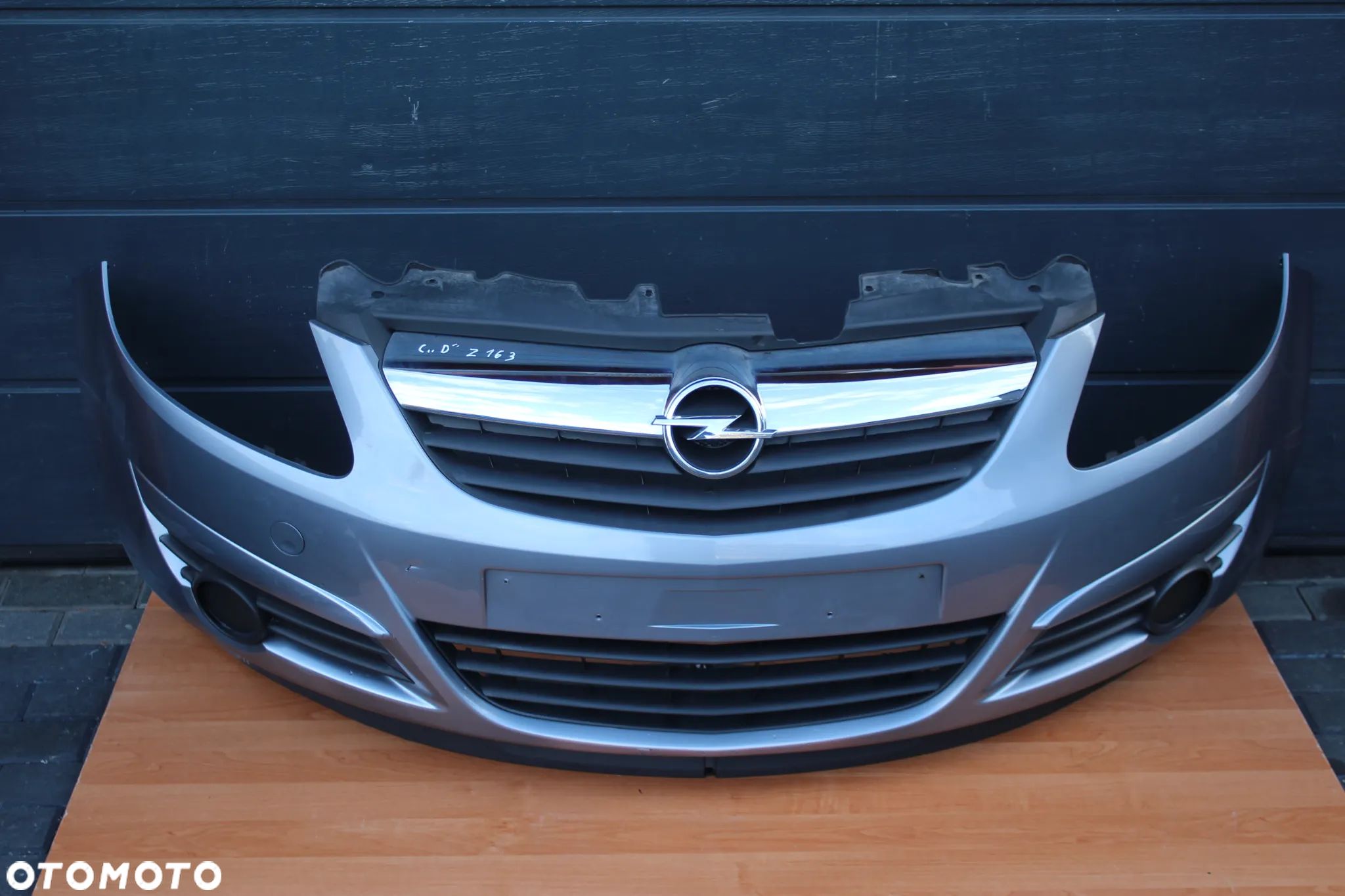 ZDERZAK PRZÓD PRZEDNI OPEL CORSA D Z163 ATRAPA EUROPEJSKA PRZED LIFT - 1