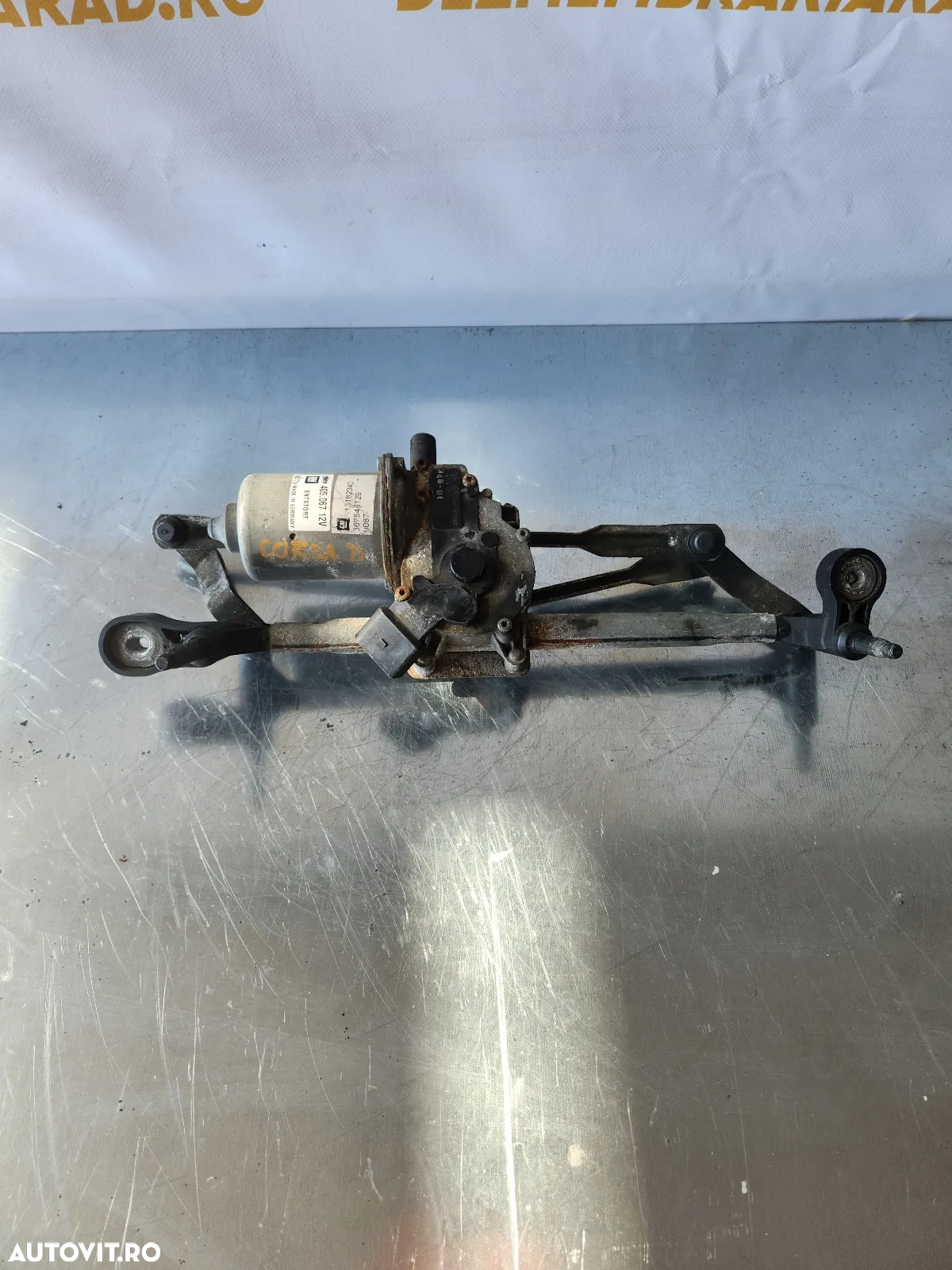 Ansamblu Motoras Stergatoare Opel Corsa D Volan Stanga Europa - Dezmembrari Arad - 2