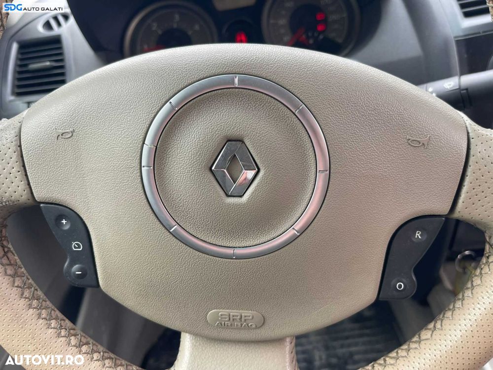 Airbag de pe Volan Modelul cu Comenzi Crem Bej Renault Megane 2 2002 - 2008 [B4540] - 1