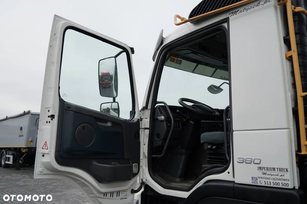 Volvo FM 410 / 6x4 / WYWROTKA + HDS PALFINGER 18002-EH A / HYDROBURTA / STEROWANIE RADIOWE / ŁYCHA / ROTATOR / EURO 6 - 29