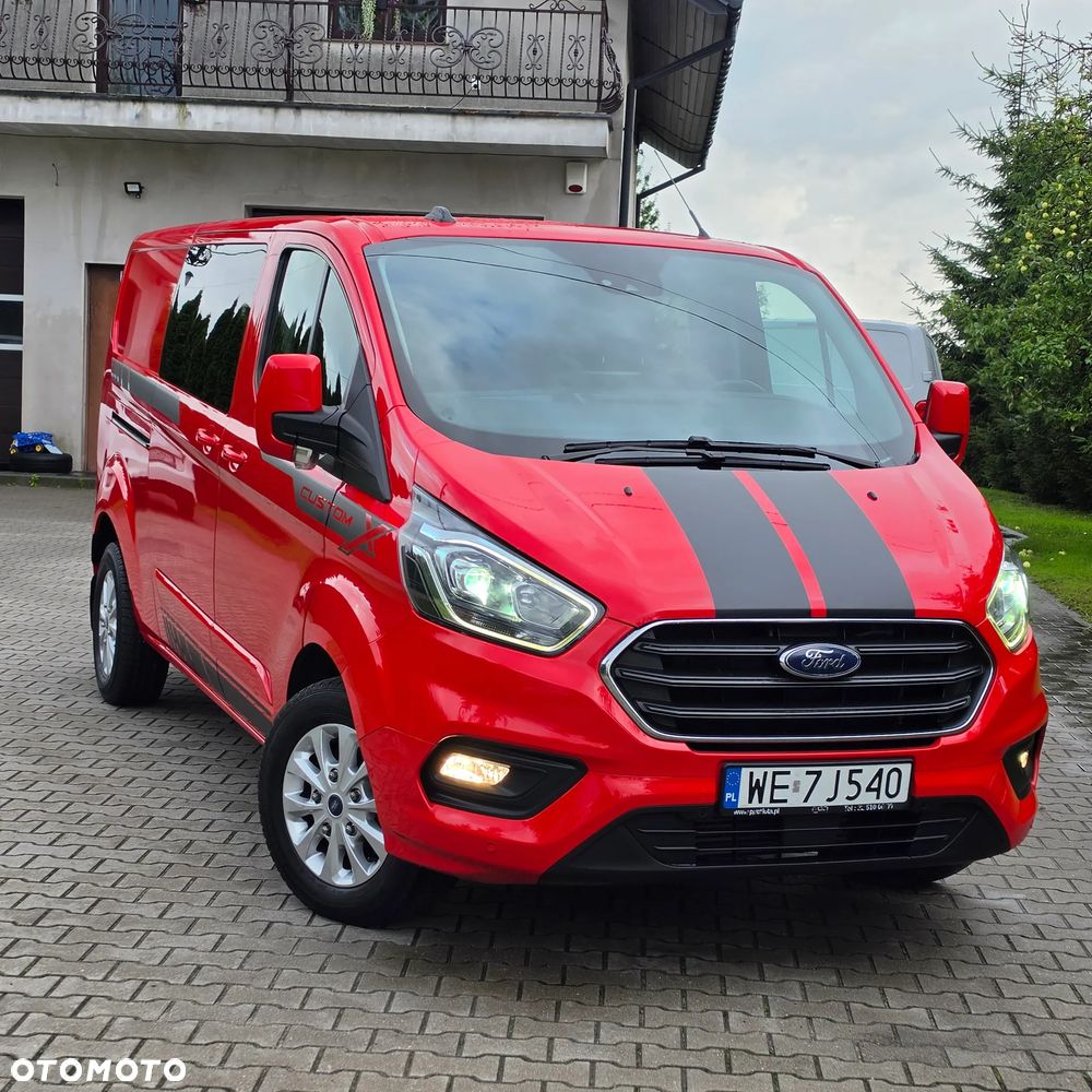 Ford TRANSIT CUSTOM BRYGADÓWKA LONG 6 OSÓB AUTOMAT 2.0 TDCI 170KM LIMITED - 2