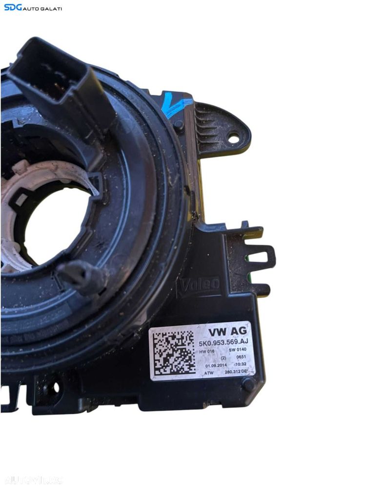 Spira Spirala Panglica Banda Volan Skoda Yeti 2010 - 2018 Cod 5K0953569AJ [B3743] - 3