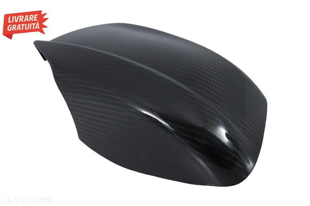 Capace oglinzi BMW Seria 5 F07 F10 F11 F18 Pre-LCI (2011-2013) Carbon Real- livrare gratuita - 3