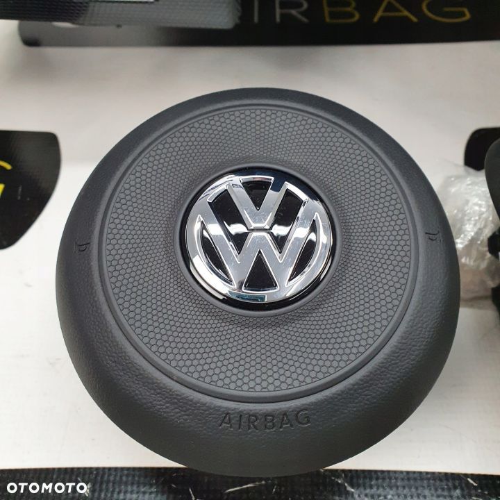 VW UP! UP LIFT DESKA ROZDZIELCZA KONSOLA KOKPIT PULPIT PODUSZKI AIRBAG AIR BAG PASY KIT SET - 7
