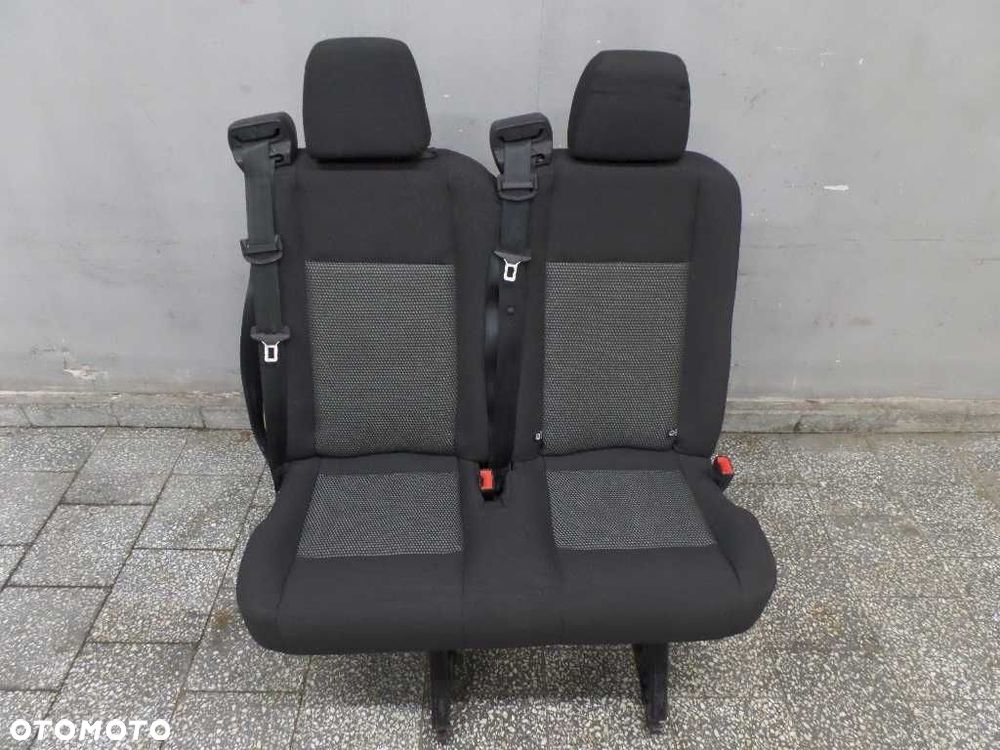 FORD TRANSIT MK8 VIII FOTEL SIEDZENIE LAWKA KAMPER AUTOBUS Z ISOFIX Z PASEM - 1