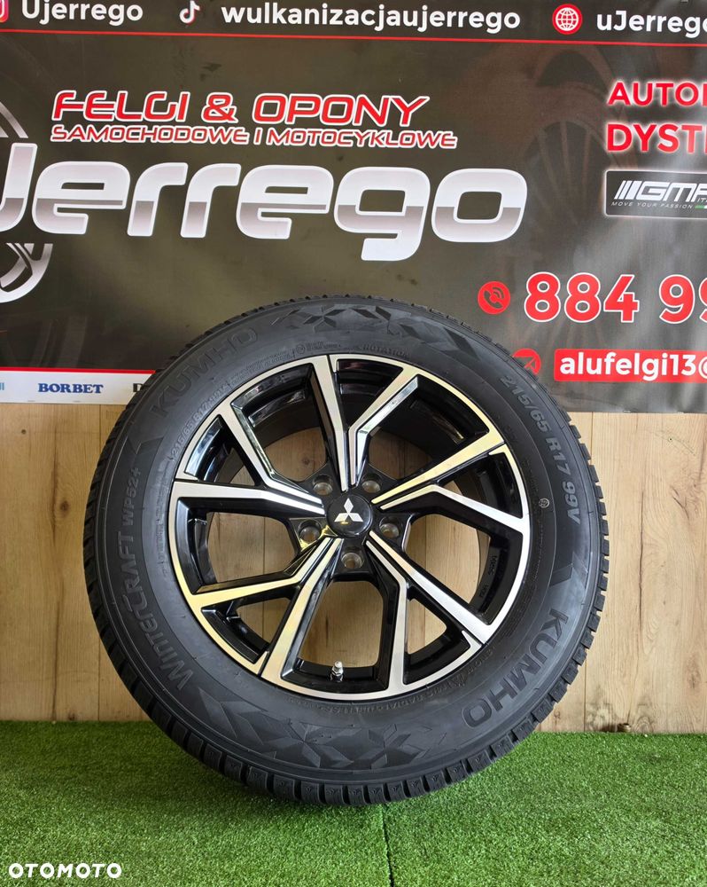 Koła zimowe MITSUBISHI OULTANDER ASX 17x5114,3 - Kumho WindCraft WP 52+ 215*65/R17 + TPMS - 5