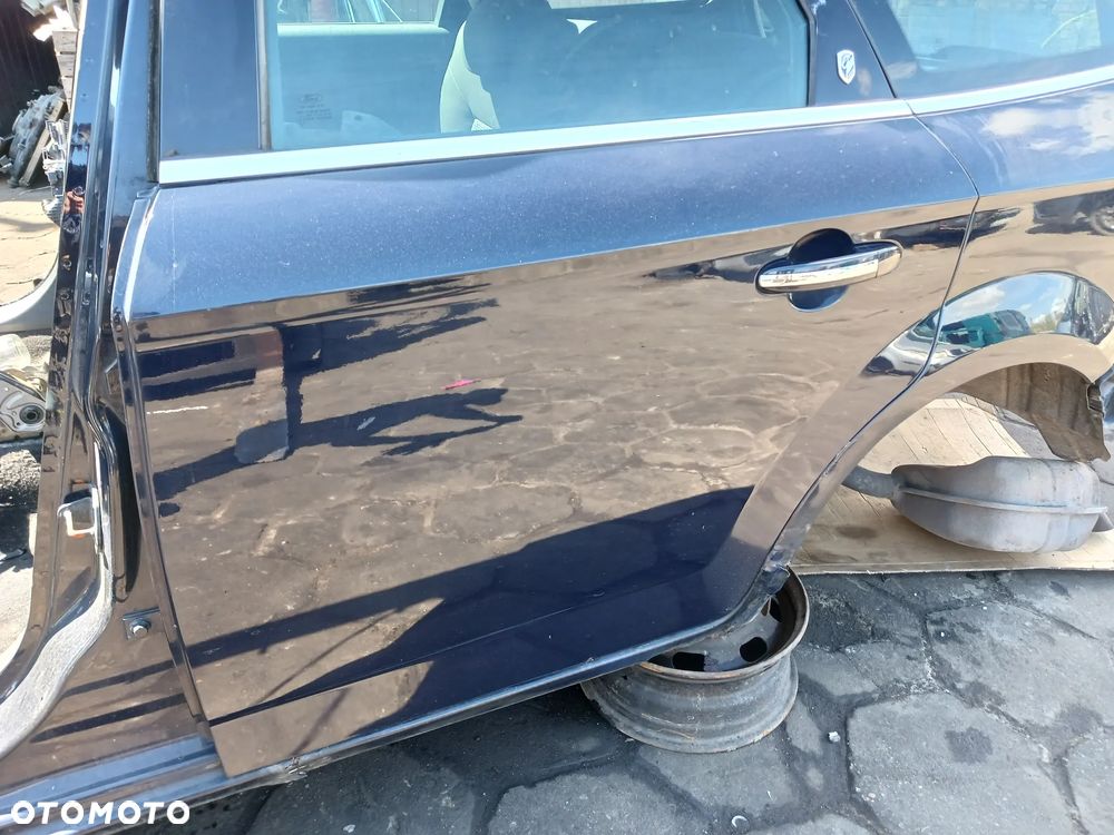 Ford Mondeo MK4 IV 07-14 GHIA Kombi kolor V6 niebieskie granatowe Drzwi tył tylne prawe prawy lewy lewe - 1