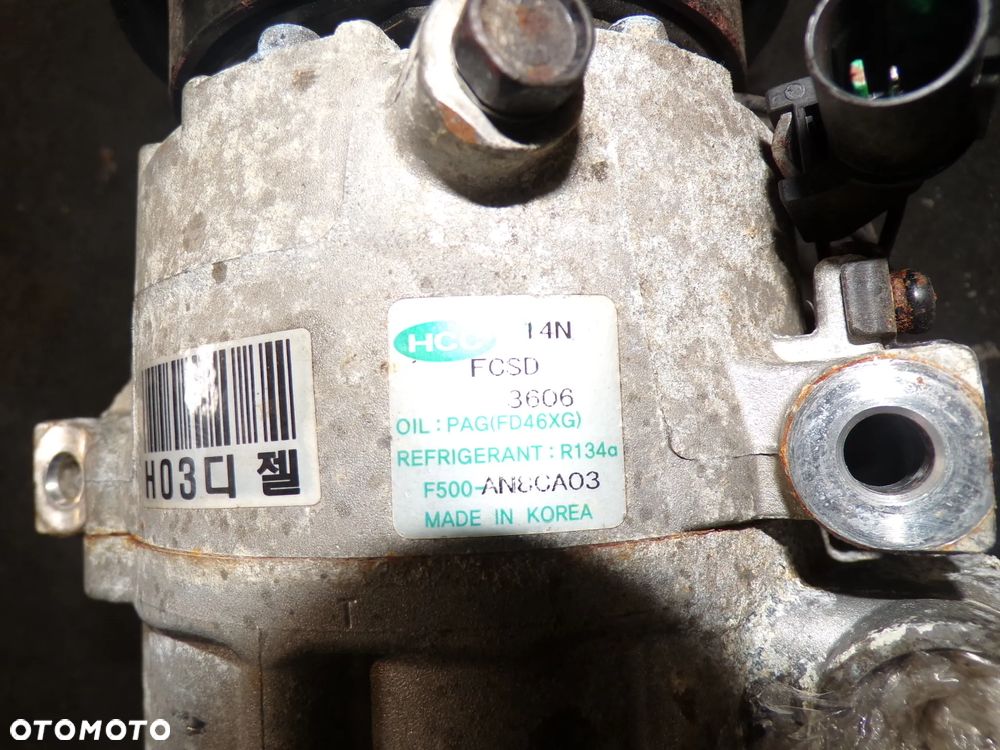 kompresor klimatyzacji Hyundai Kia 1.6 CRDI - 3