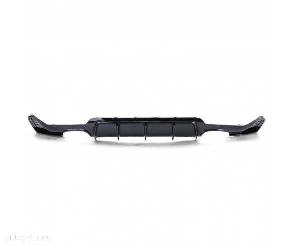 Difuzor Bara Spate M Performance BMW F32 F33 F36, Evacuari Duble Quad - 1