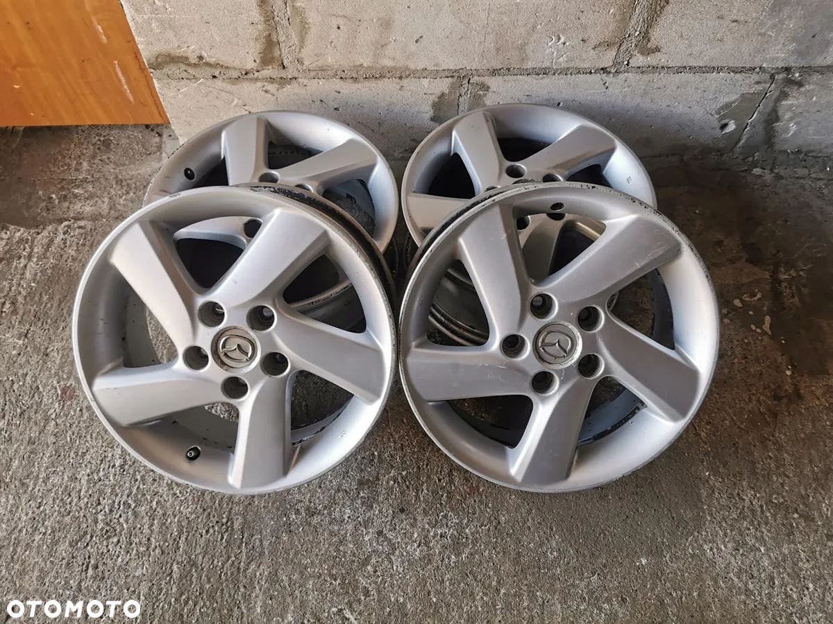 ALU FELGI MAZDA ORG! 5X114,3 R16 7J ET55 WYSYŁKA - 5