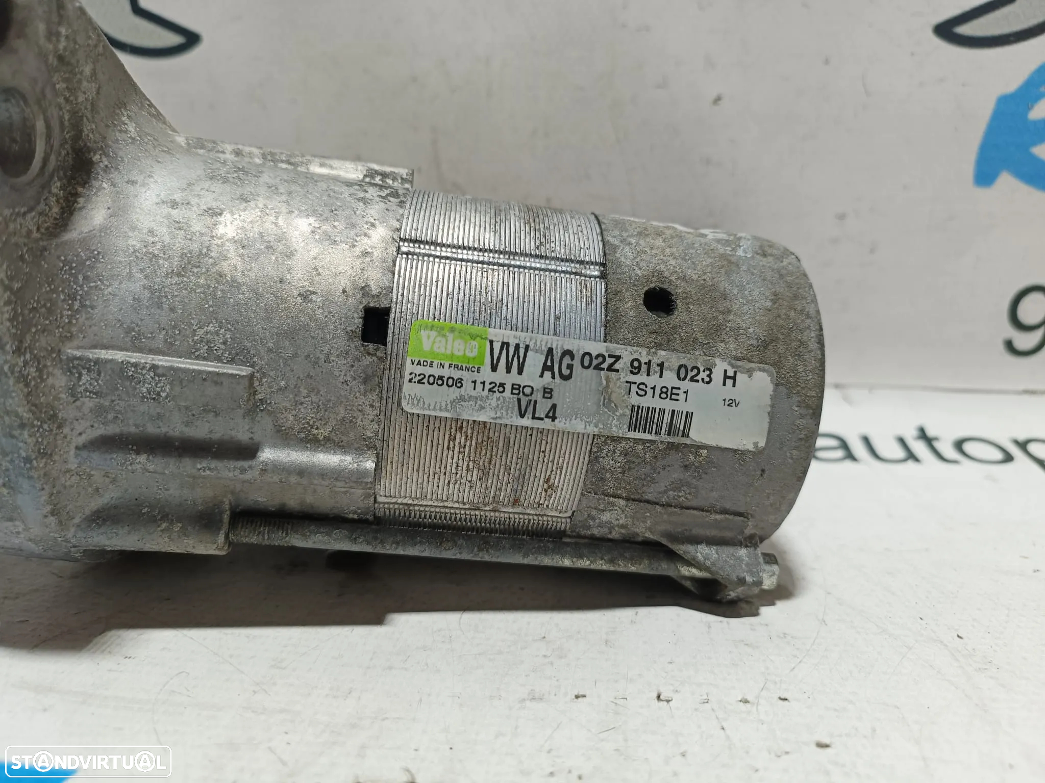 MOTOR DE ARRANQUE VALEO TS18E1 A2Z911023H VW VOLKSWAGEN GOLF V 5 MK5 1.9TDI 105 CV BXE PASSAT B6 AUDI A3 8P SEAT SKODA - 5