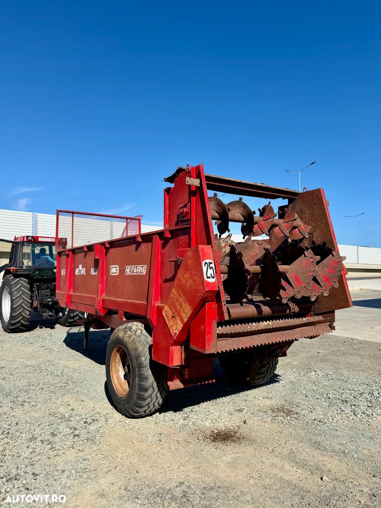 Alta Remorca MIG de imprastiat Gunoi/Balegar 8.8T - 3