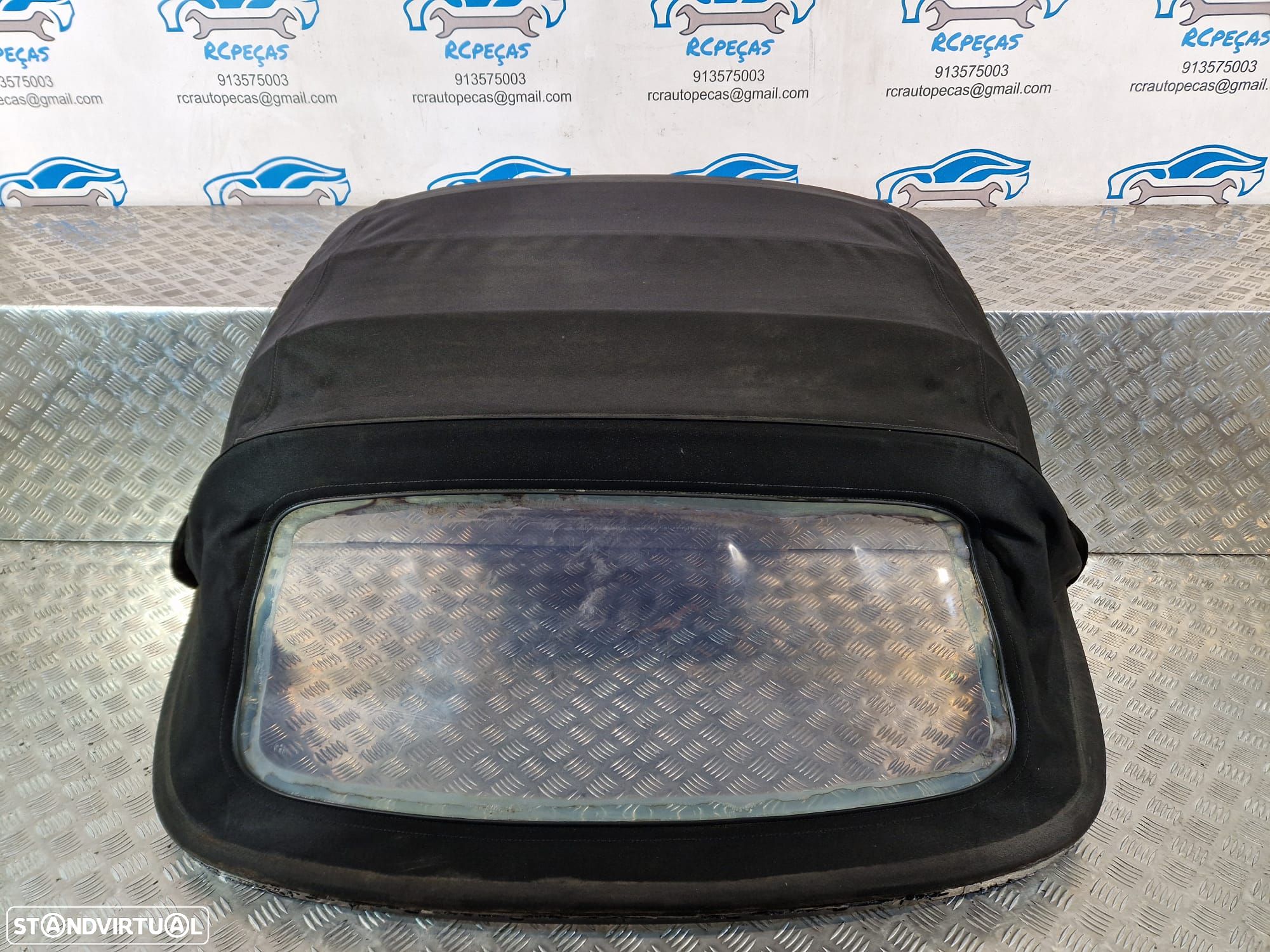 CAPOTA LONA MANUAL BMW Z3 ROADSTER 839979904 8399799 367033 PRETO PRETA - 1
