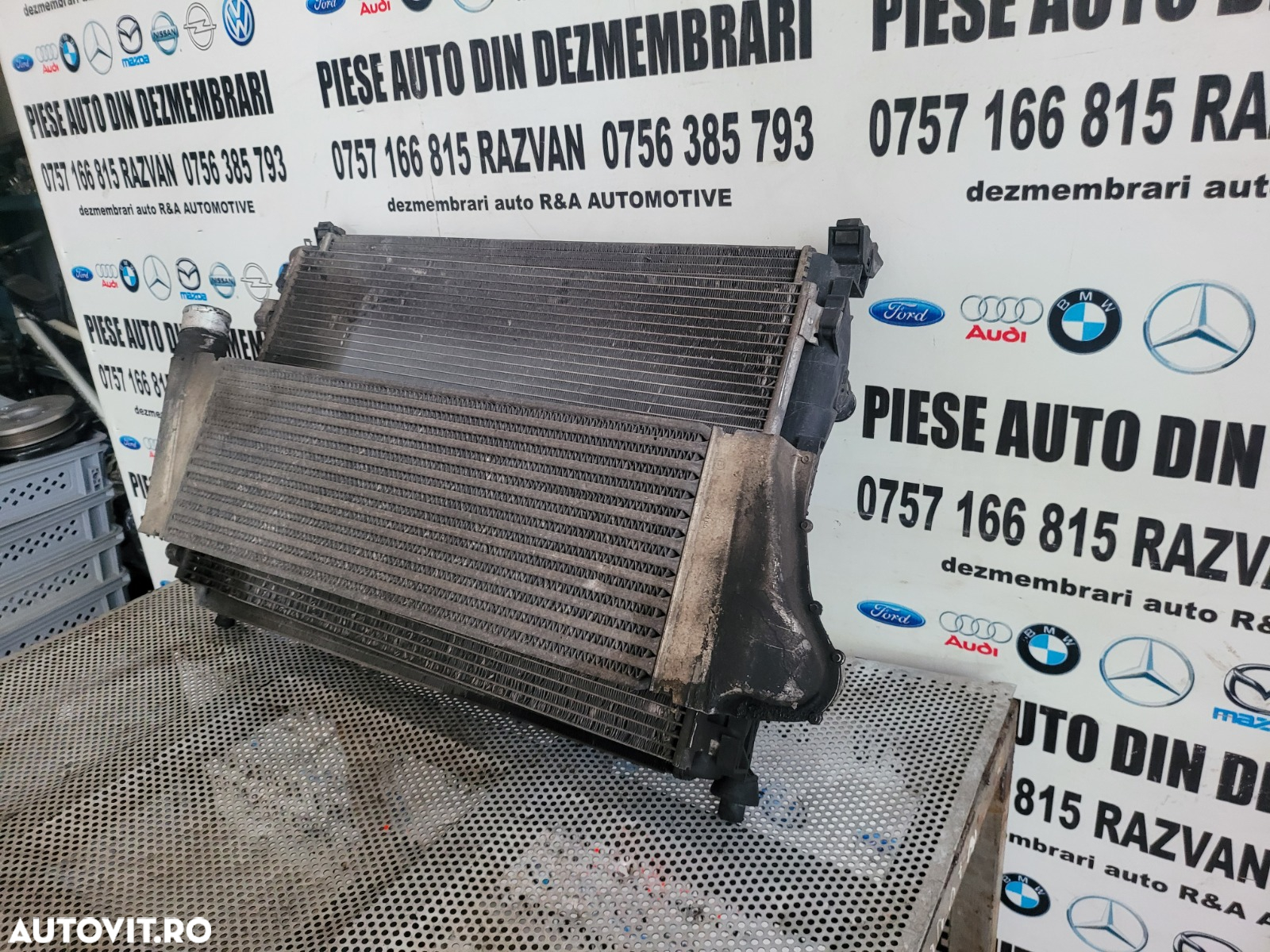 Grup Radiatoare Radiator Apa Clima Intercooler Termocupla Renault Megane 2 Scenic 2 1.5 Dci Euro 4 - 4