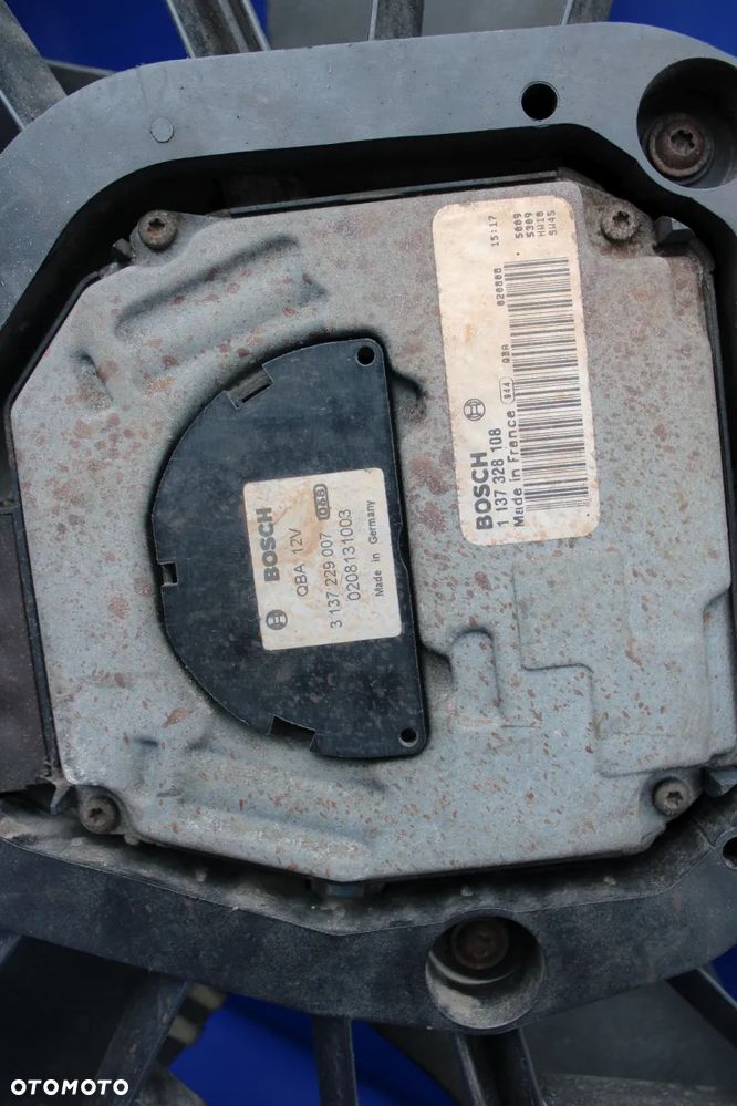 Wentylator chłodnicy OE Mercedes SL R230 SL350 SL500 3137229007 A2305000093 - 10