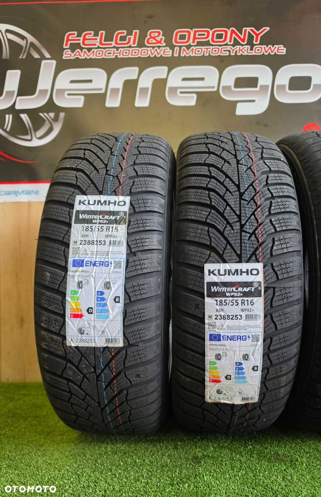 Koła zimowe BYD DOLPHIN SURF 16x4x100 - Kumho WinterCraft WP52+ 185/55/R16 + TPMS - 6