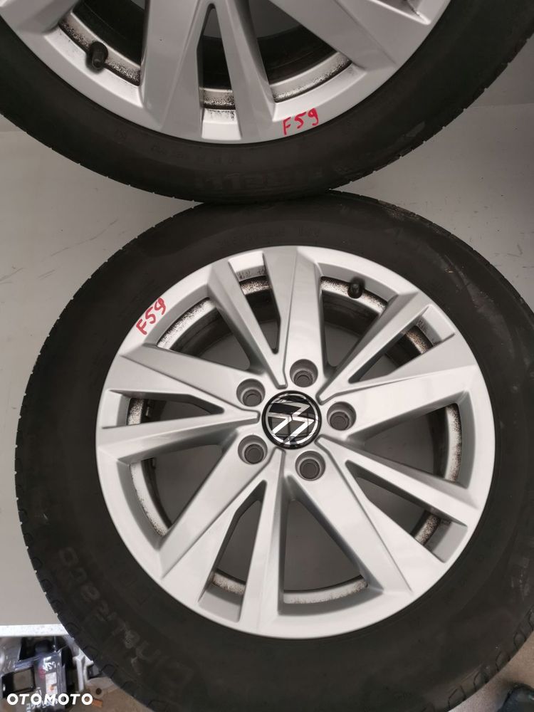 VOLKSWAGEN TOURAN VW KOLA FELGI ALUFELGI OPONY LATO 205/60R16 - 5