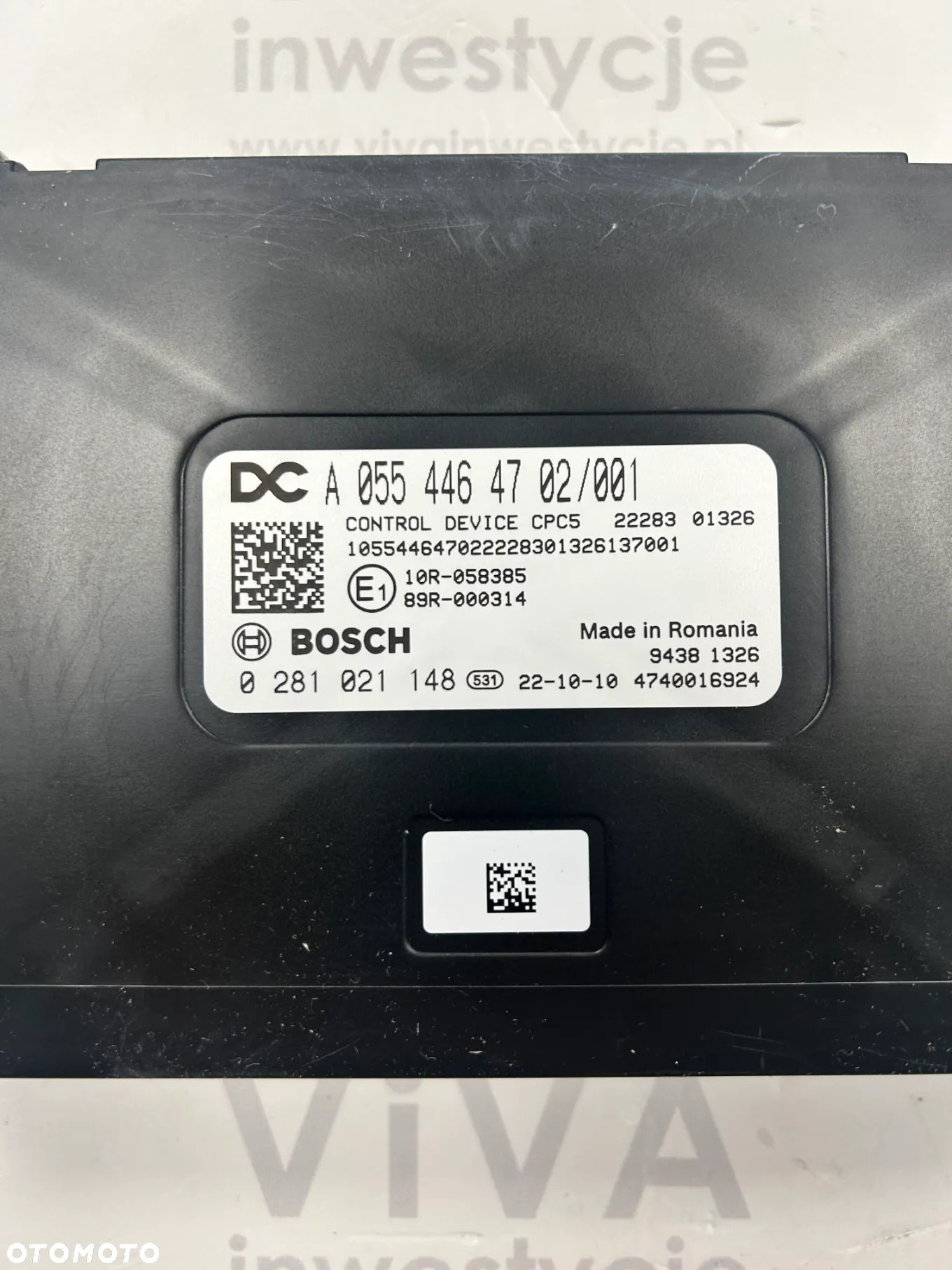 MERCEDES BENZ OE STEROWNIK CPC5 CPC 5 ACTROS A0554464702 A 055 446 47 02 - 3